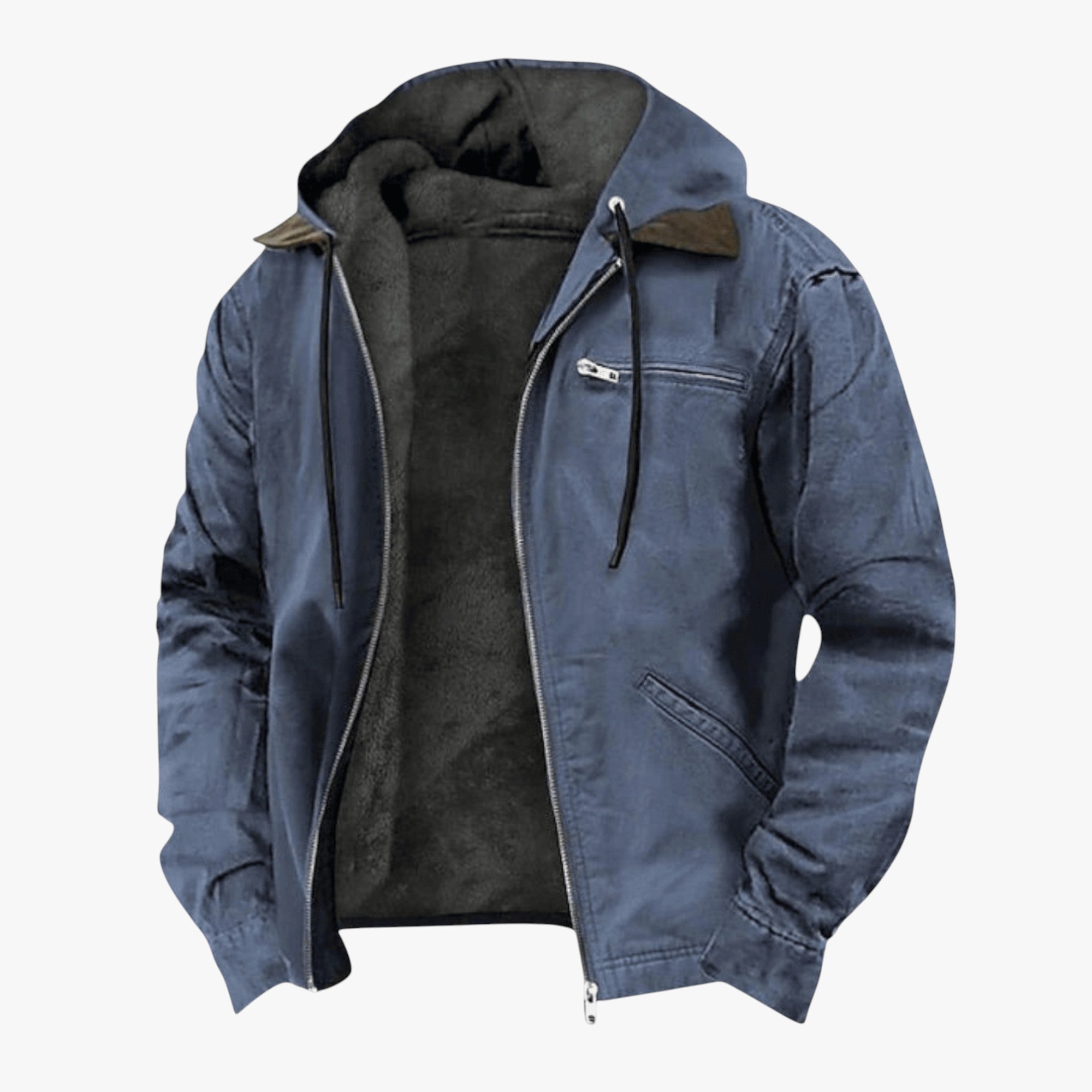 Men's Winter Bomber Jacket | hood